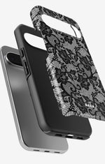 Google Pixel 9 Pro Tough Case – Midnight Lace - View 3