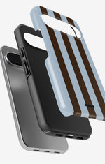 Google Pixel 9 Pro Tough Case – Bistro Stripes - View 3