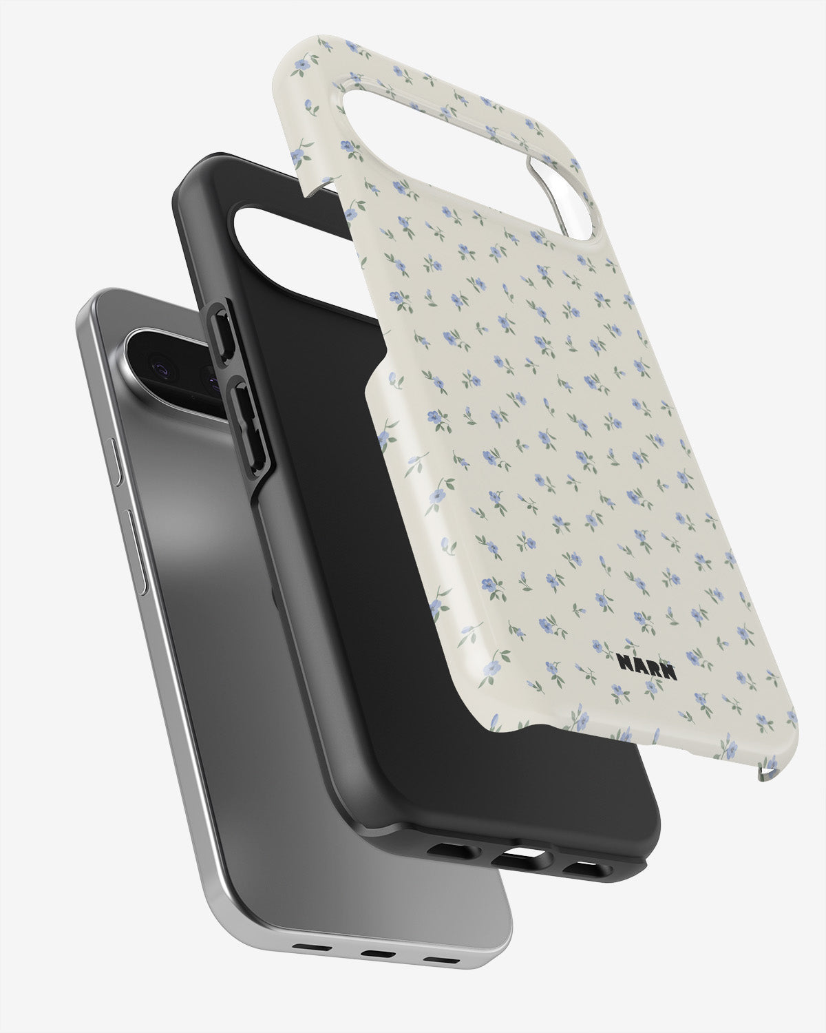 Google Pixel 9 Pro Tough Case – Wild Petals - View 3