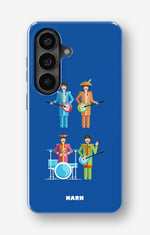 Samsung Galaxy A34 5G Tough Case – Beatles Blue - View 1