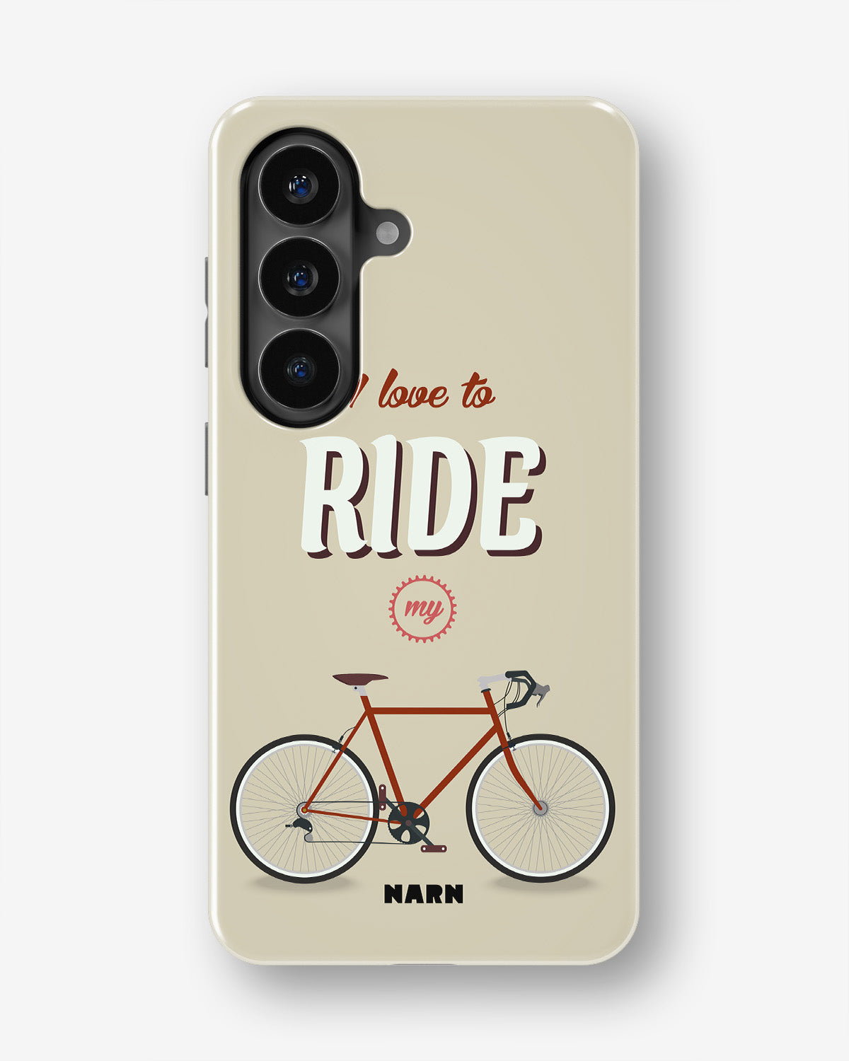 Samsung Galaxy A34 5G Tough Case – Ride My Bicycle - View 1