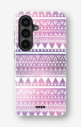 Samsung Galaxy A34 5G Tough Case – Purple Aztec - View 1