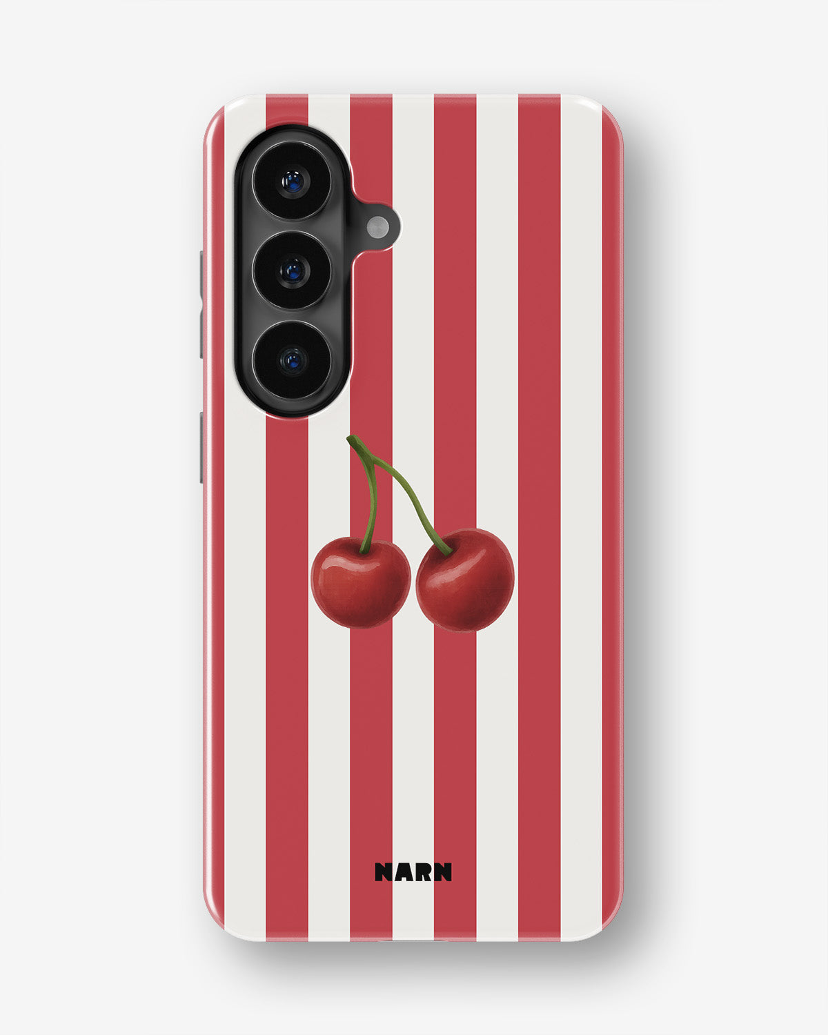 Samsung Galaxy A34 5G Tough Case – Cherry Stripes - View 1