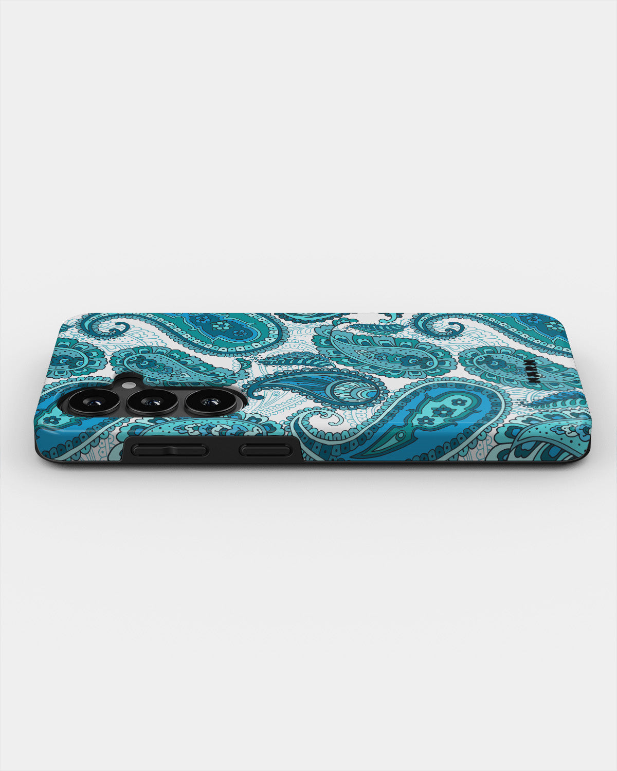 Samsung Galaxy A34 5G Tough Case – Turquoise Paisley - View 2