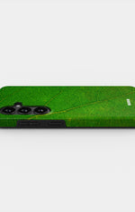 Samsung Galaxy A34 5G Tough Case – Green Leafy - View 2