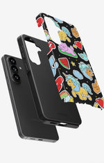 Samsung Galaxy A34 5G Tough Case – Cute Stickers - View 3
