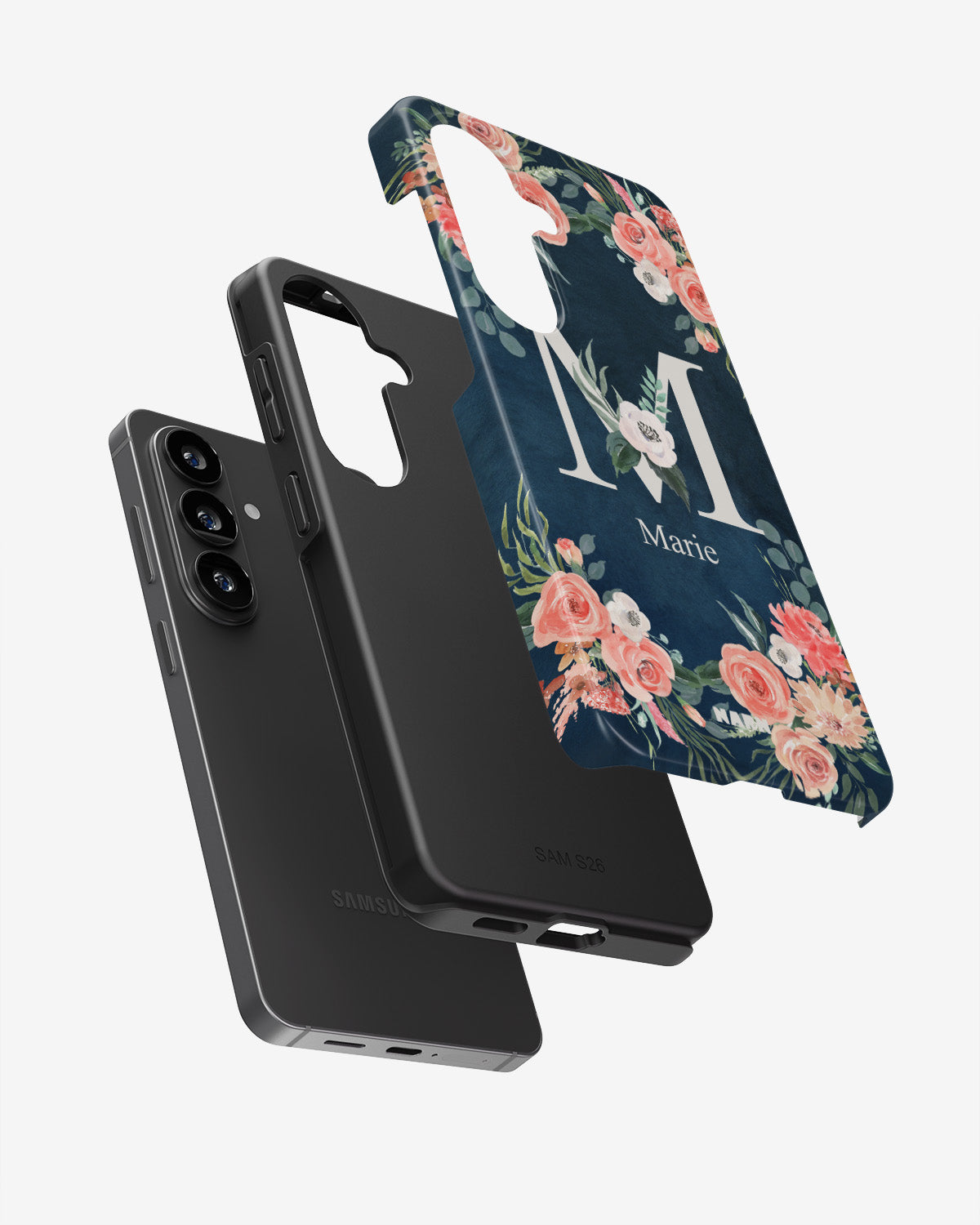 Samsung Galaxy A34 5G Tough Case – Custom - Floral - View 3
