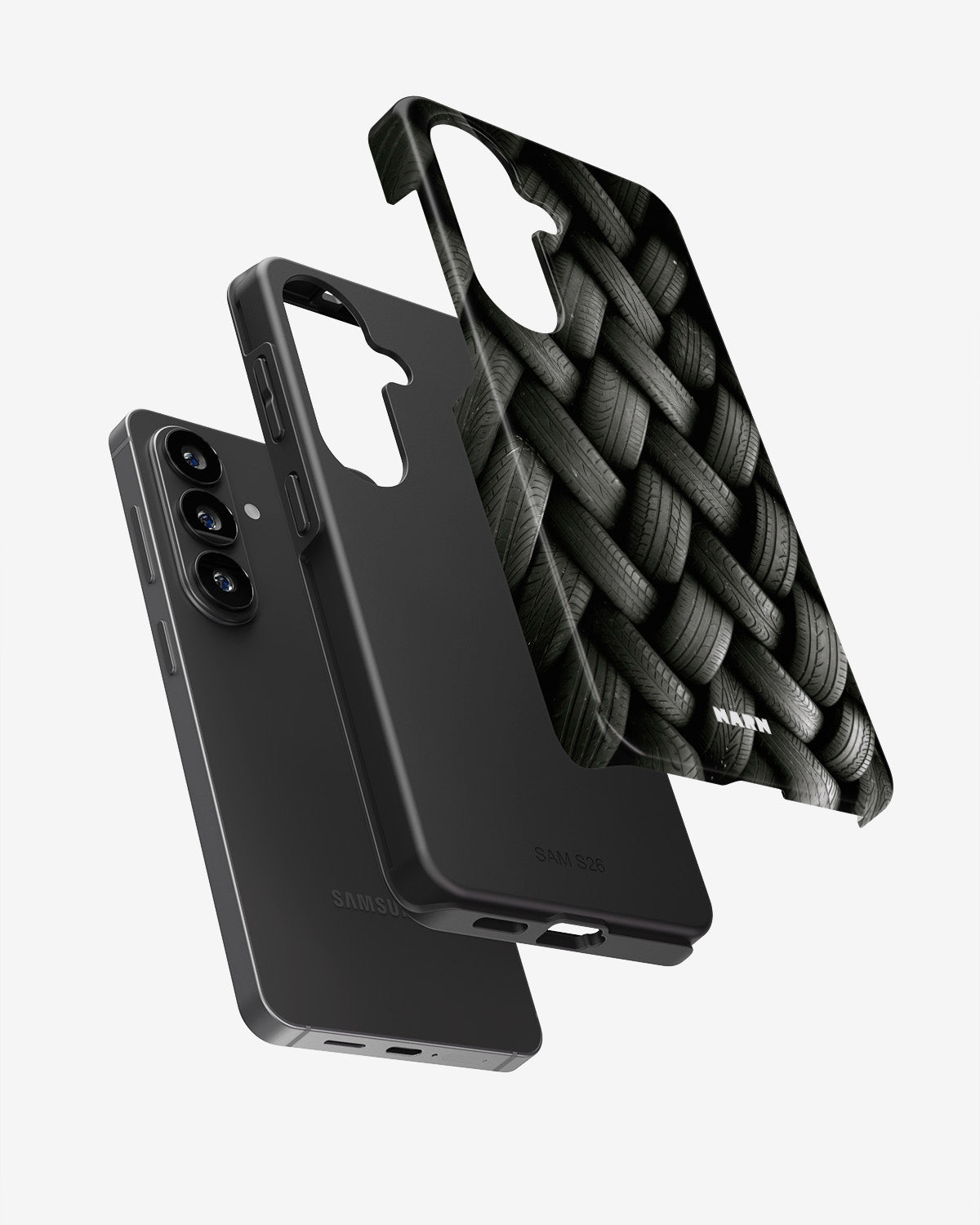 Samsung Galaxy A34 5G Tough Case – Tires Wall - View 3
