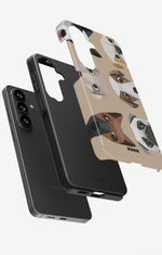 Samsung Galaxy A34 5G Tough Case – Cute Dogs - View 3