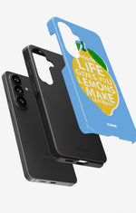 Samsung Galaxy A34 5G Tough Case – Lemon Quote - View 3