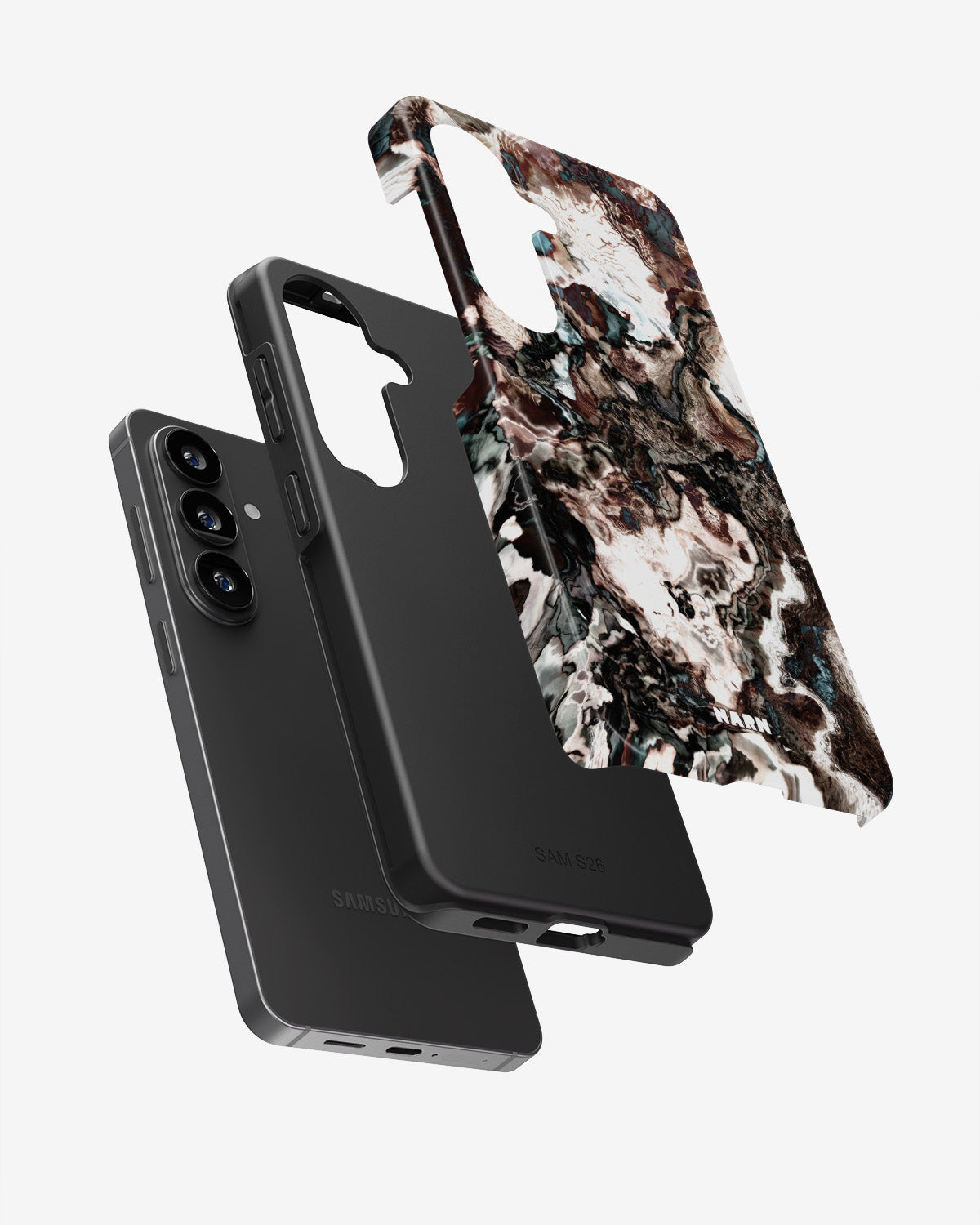 Samsung Galaxy A34 5G Tough Case – Marble Brown - View 3