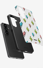 Samsung Galaxy A34 5G Tough Case – Lightning Bolts - View 3
