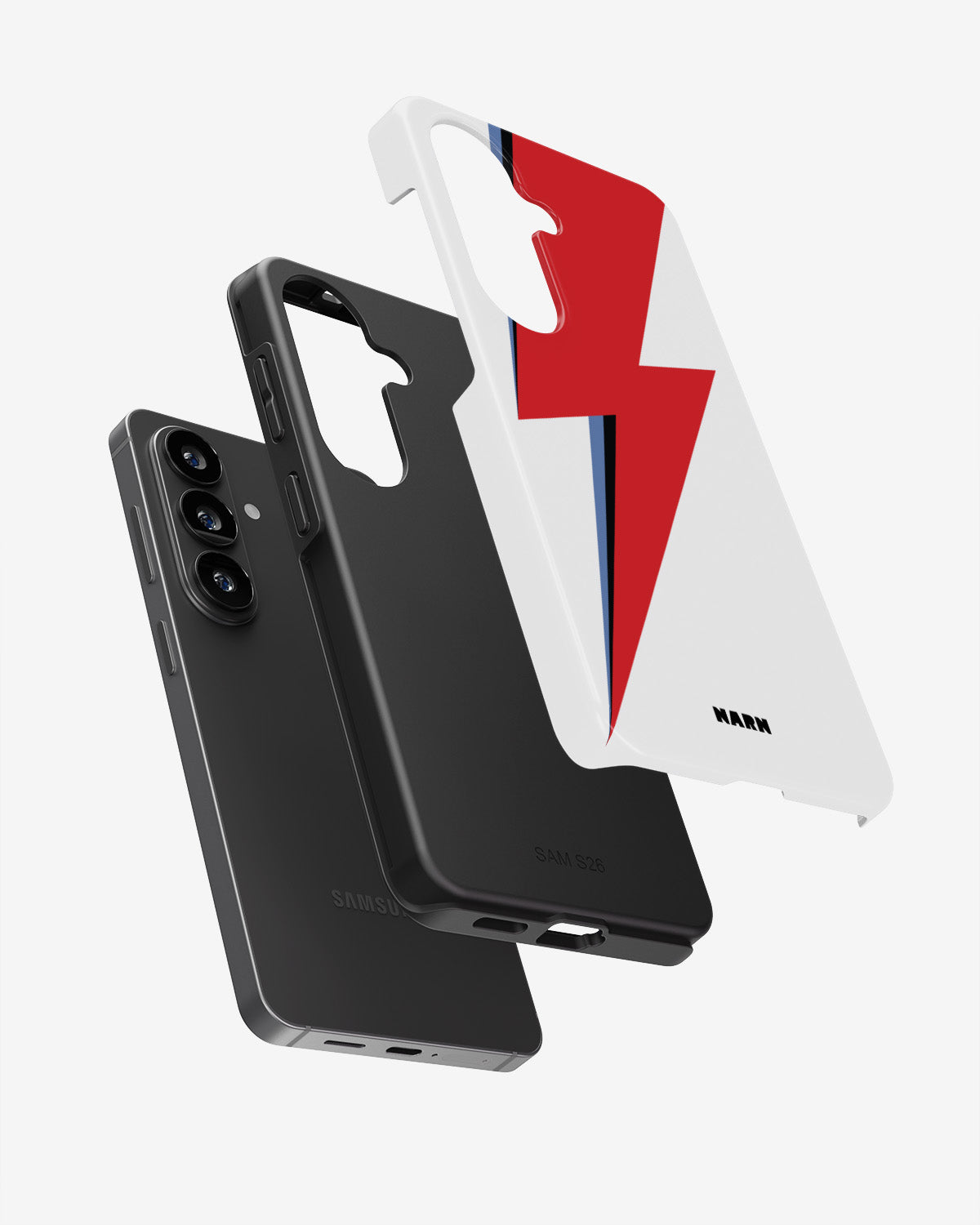 Samsung Galaxy A34 5G Tough Case – White Bowie  - View 3
