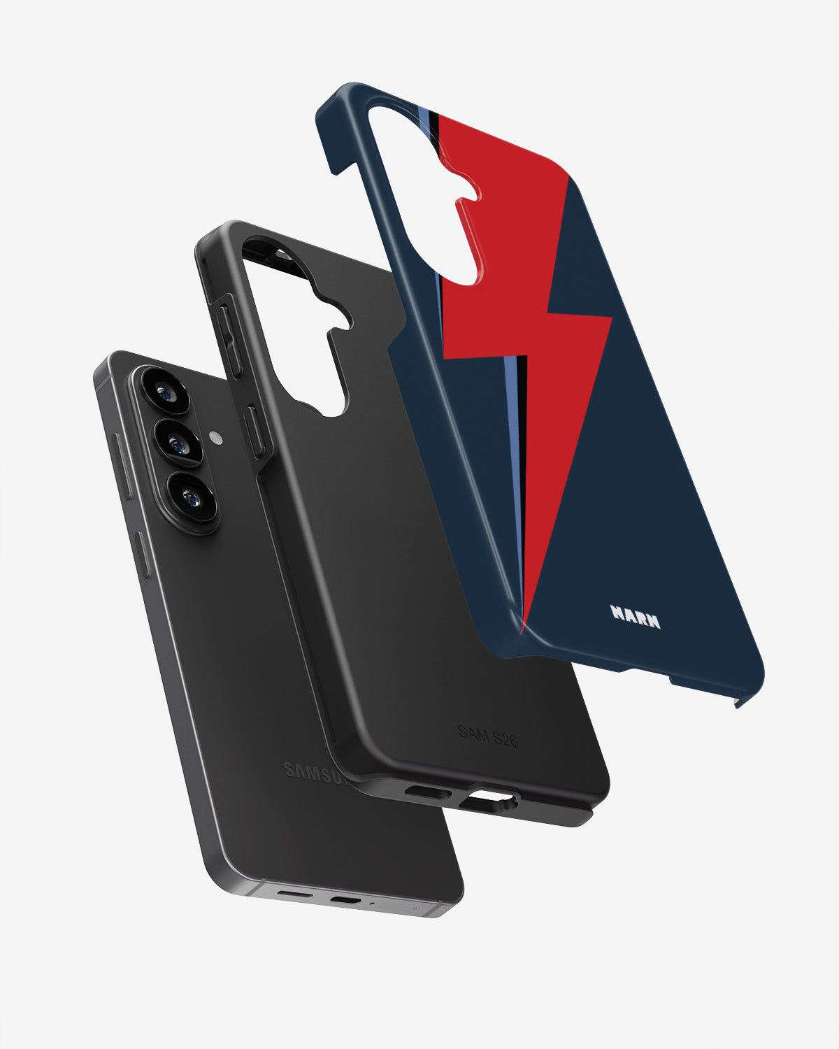 Samsung Galaxy A34 5G Tough Case – Blue Bowie - View 3