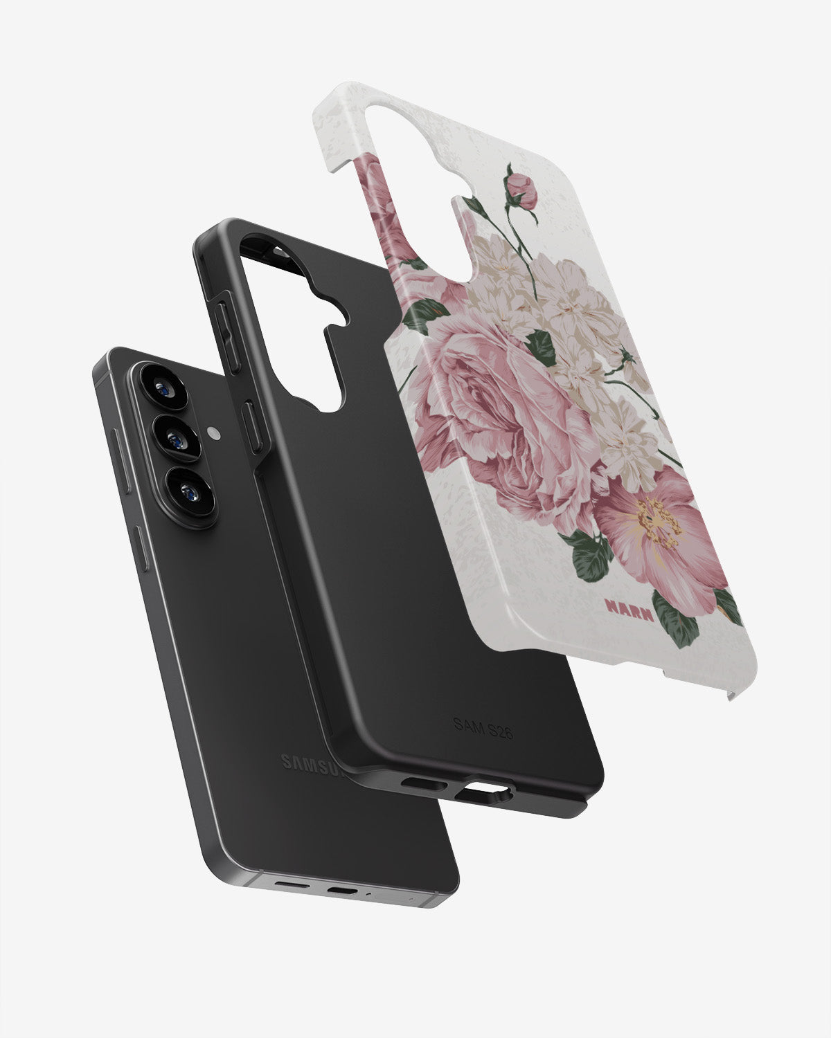 Samsung Galaxy A34 5G Tough Case – Roses - View 3