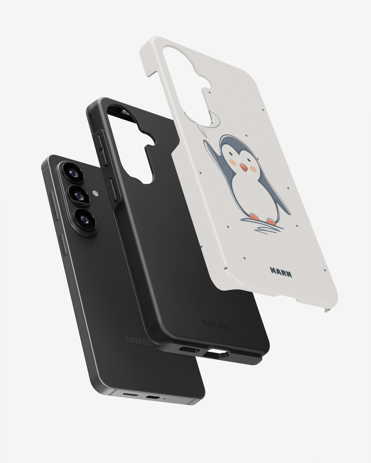 Samsung Galaxy A34 5G Tough Case – Cute Penguin - View 3