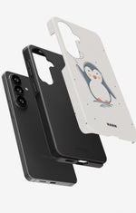 Samsung Galaxy A34 5G Tough Case – Cute Penguin - View 3