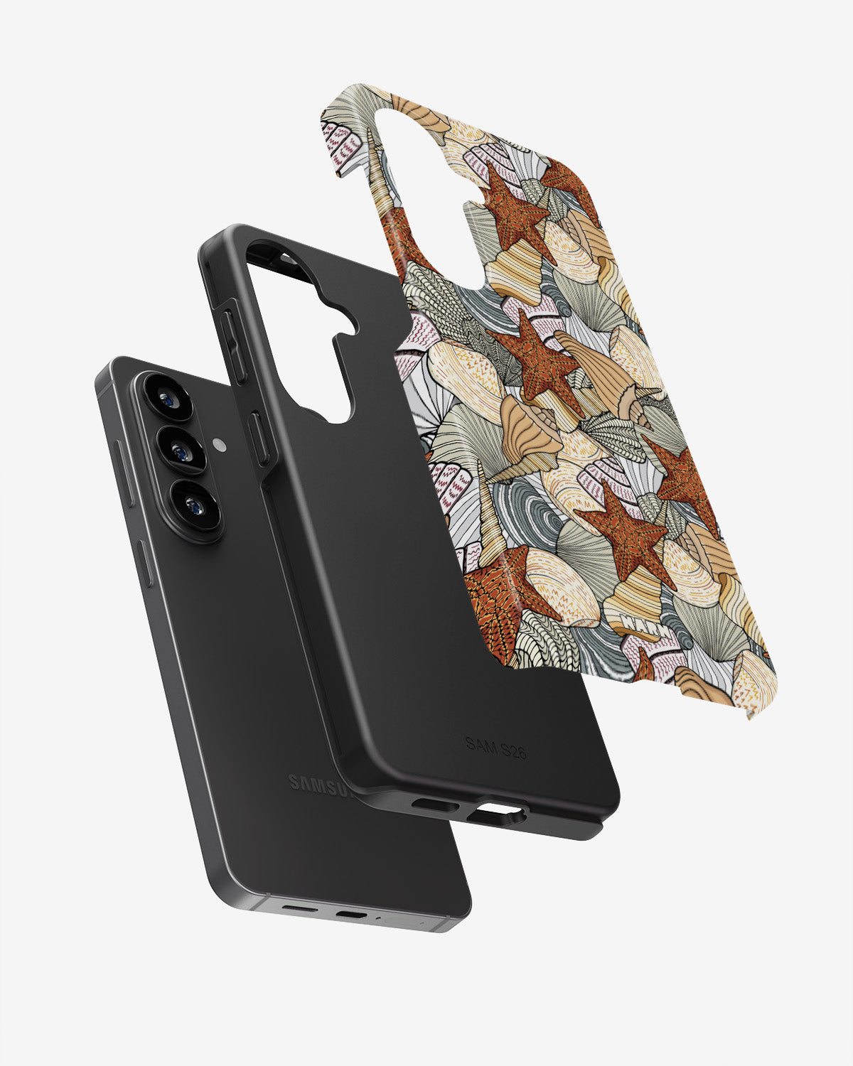 Samsung Galaxy A34 5G Tough Case – Sea Shells - View 3