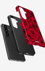 Samsung Galaxy A34 5G Tough Case – Red Roses - View 3