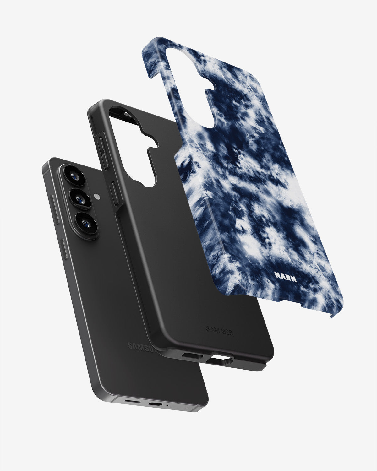 Samsung Galaxy A34 5G Tough Case – Tie Dye Blue - View 3