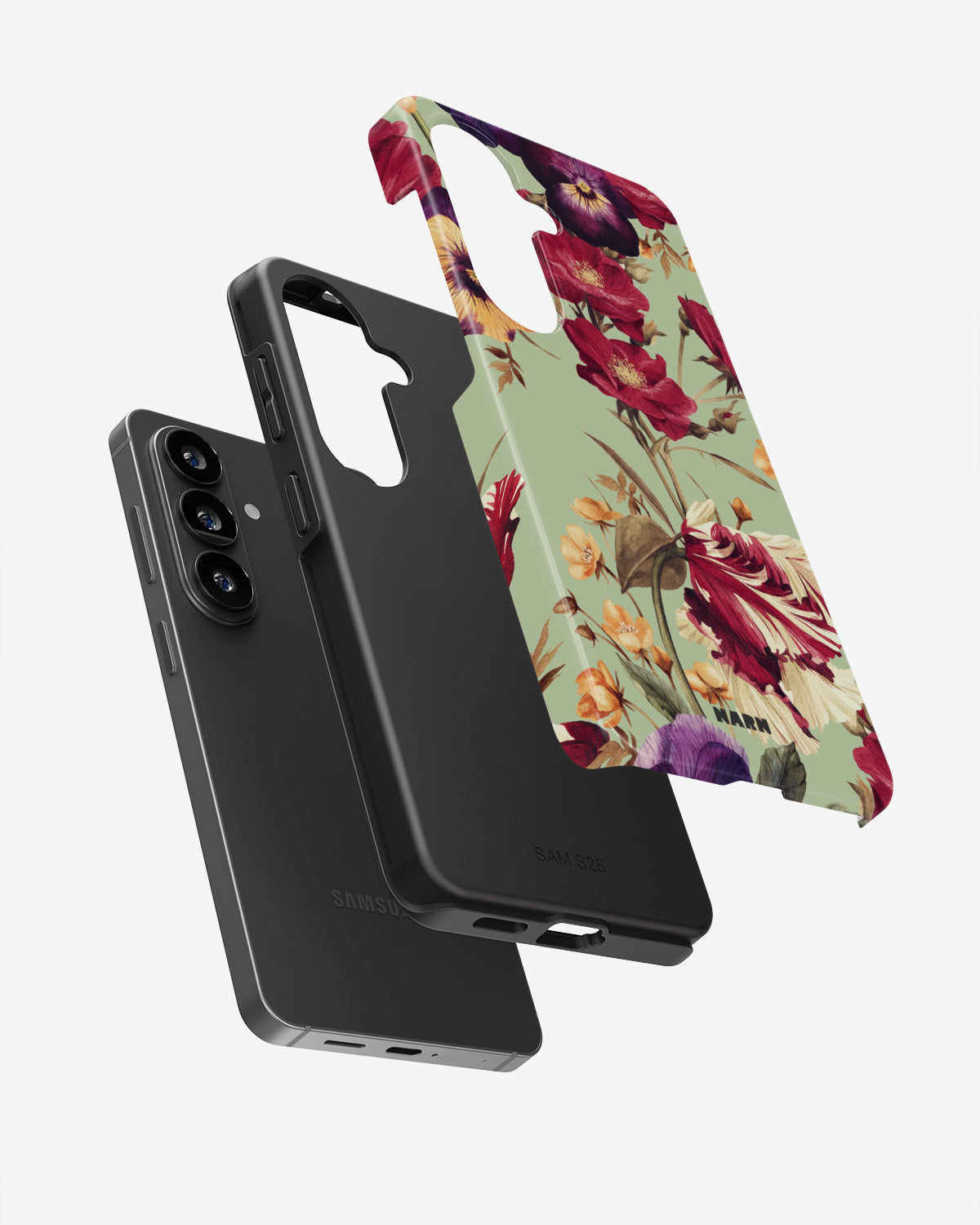 Samsung Galaxy A34 5G Tough Case – Pansy Pansy - View 3