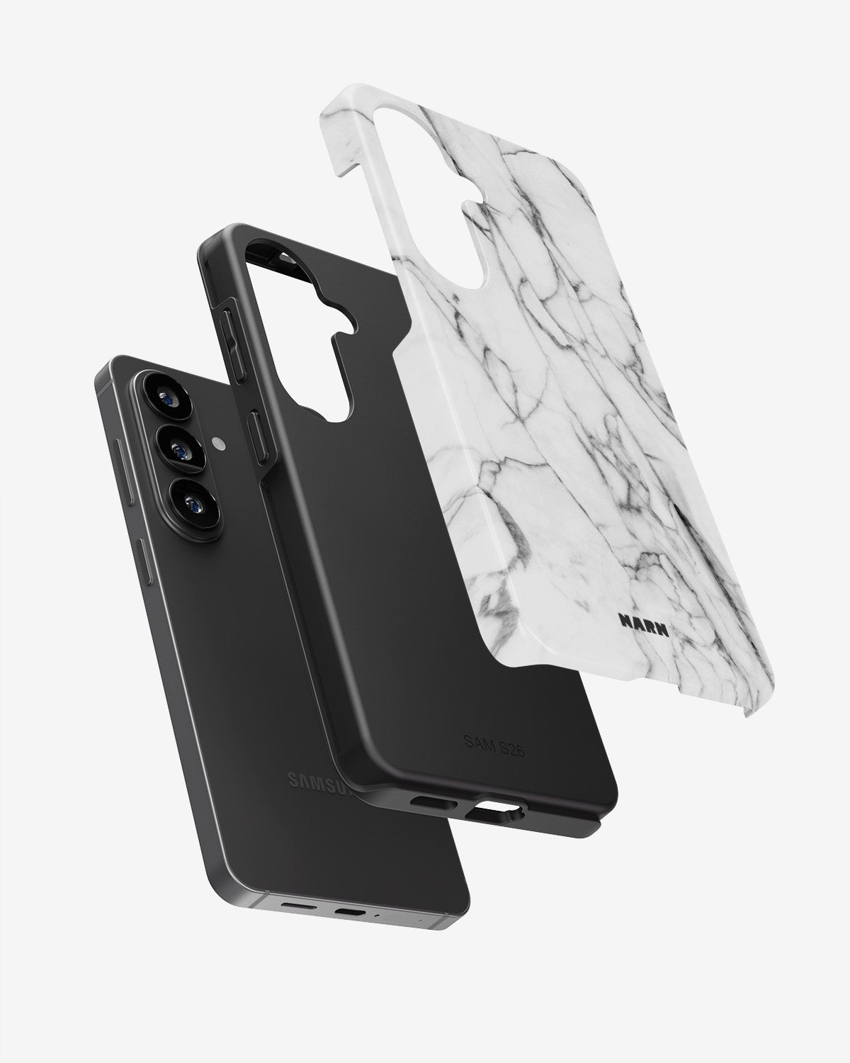 Samsung Galaxy A34 5G Tough Case – Milky Marble - View 3