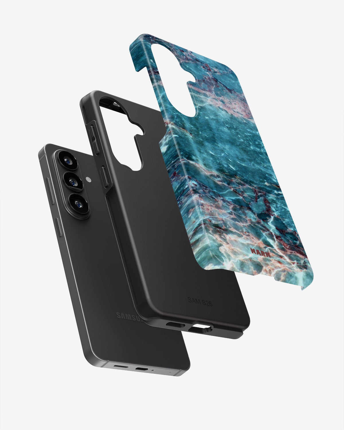 Samsung Galaxy A34 5G Tough Case – Icy Marble - View 3