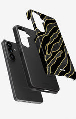 Samsung Galaxy A34 5G Tough Case – Golden Zebra - View 3