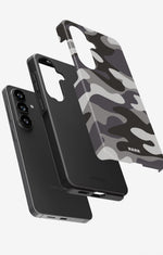 Samsung Galaxy A34 5G Tough Case – Grey Camo - View 3