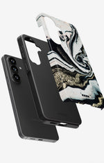 Samsung Galaxy A34 5G Tough Case – Golden Swirl - View 3