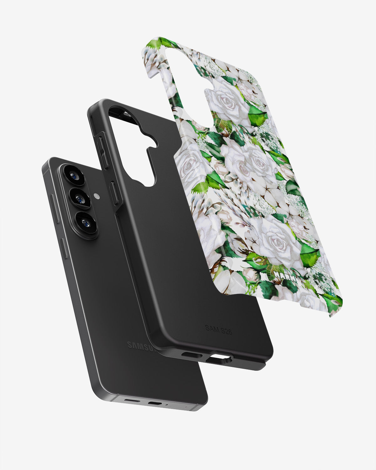 Samsung Galaxy A34 5G Tough Case – White Bloom - View 3