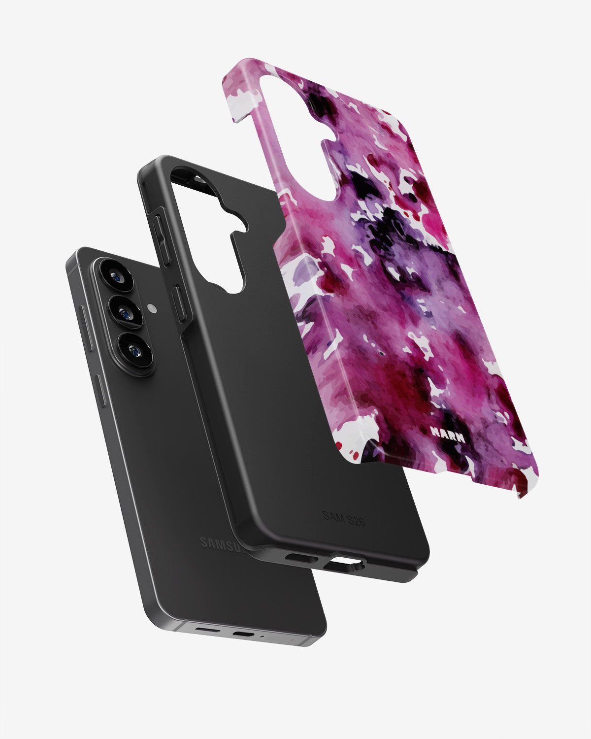 Samsung Galaxy A34 5G Tough Case – Floral Splash - View 3