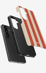 Samsung Galaxy A34 5G Tough Case – Sunset Stripes - View 3