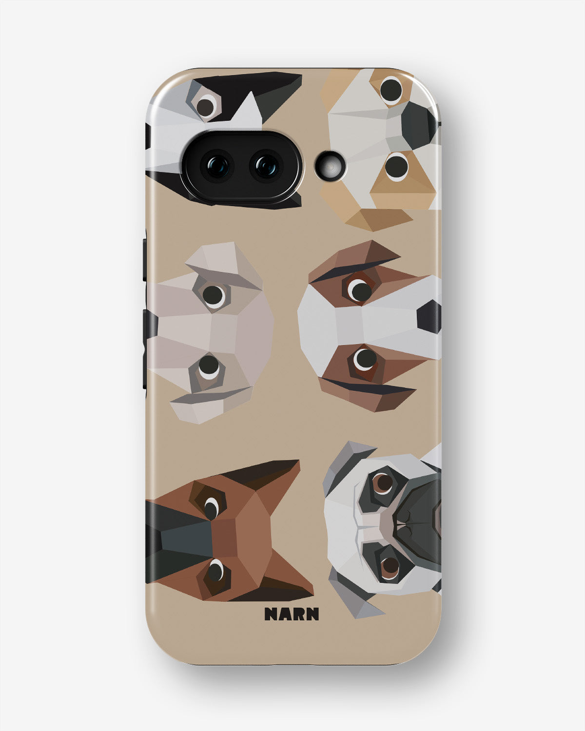 Google Pixel 10a Tough Case – Cute Dogs - View 1