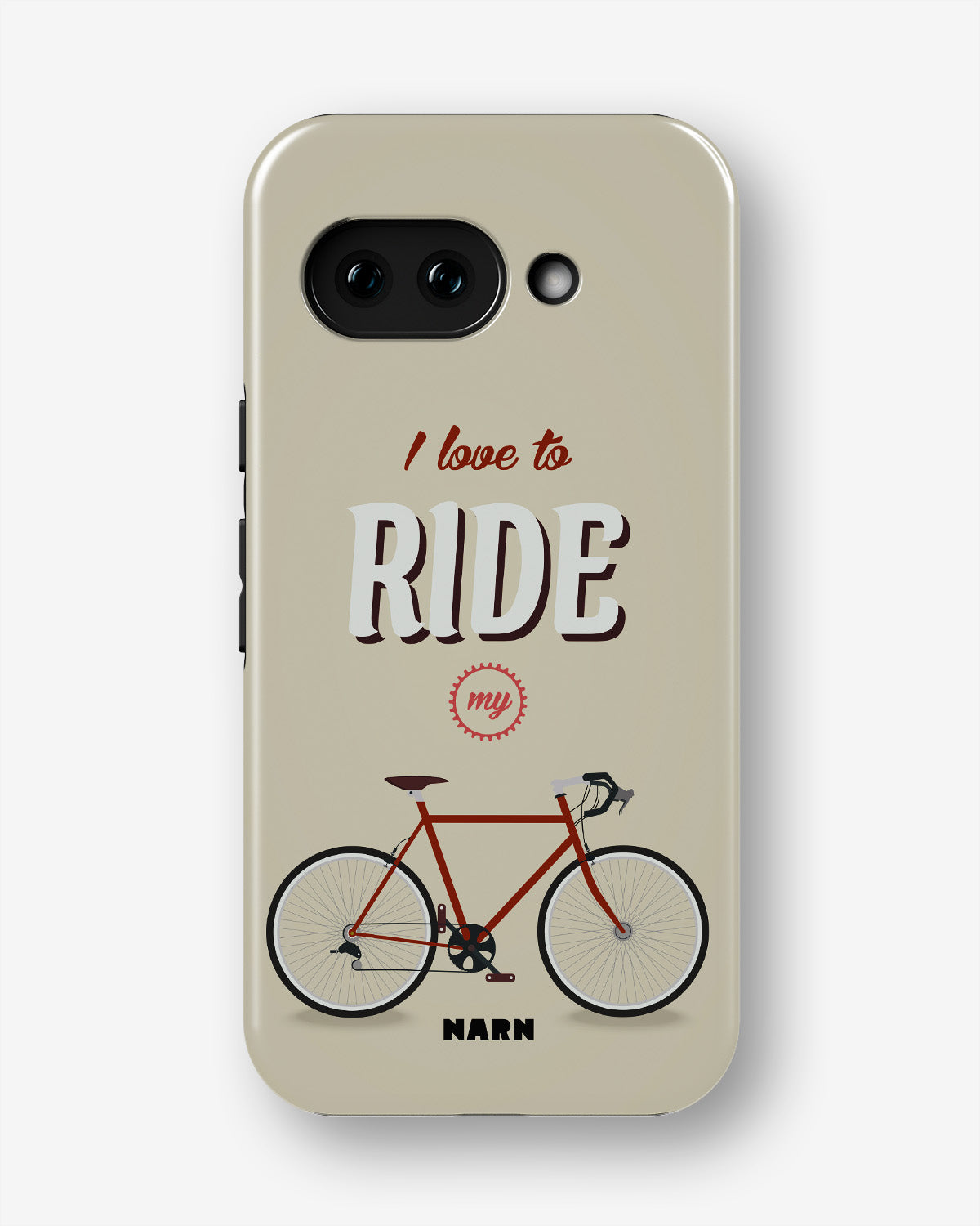Google Pixel 10a Tough Case – Ride My Bicycle - View 1