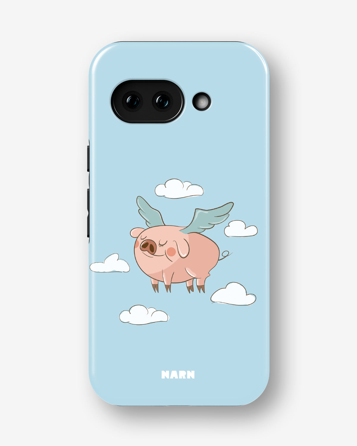 Google Pixel 10a Tough Case – Dreamy Pig - View 1
