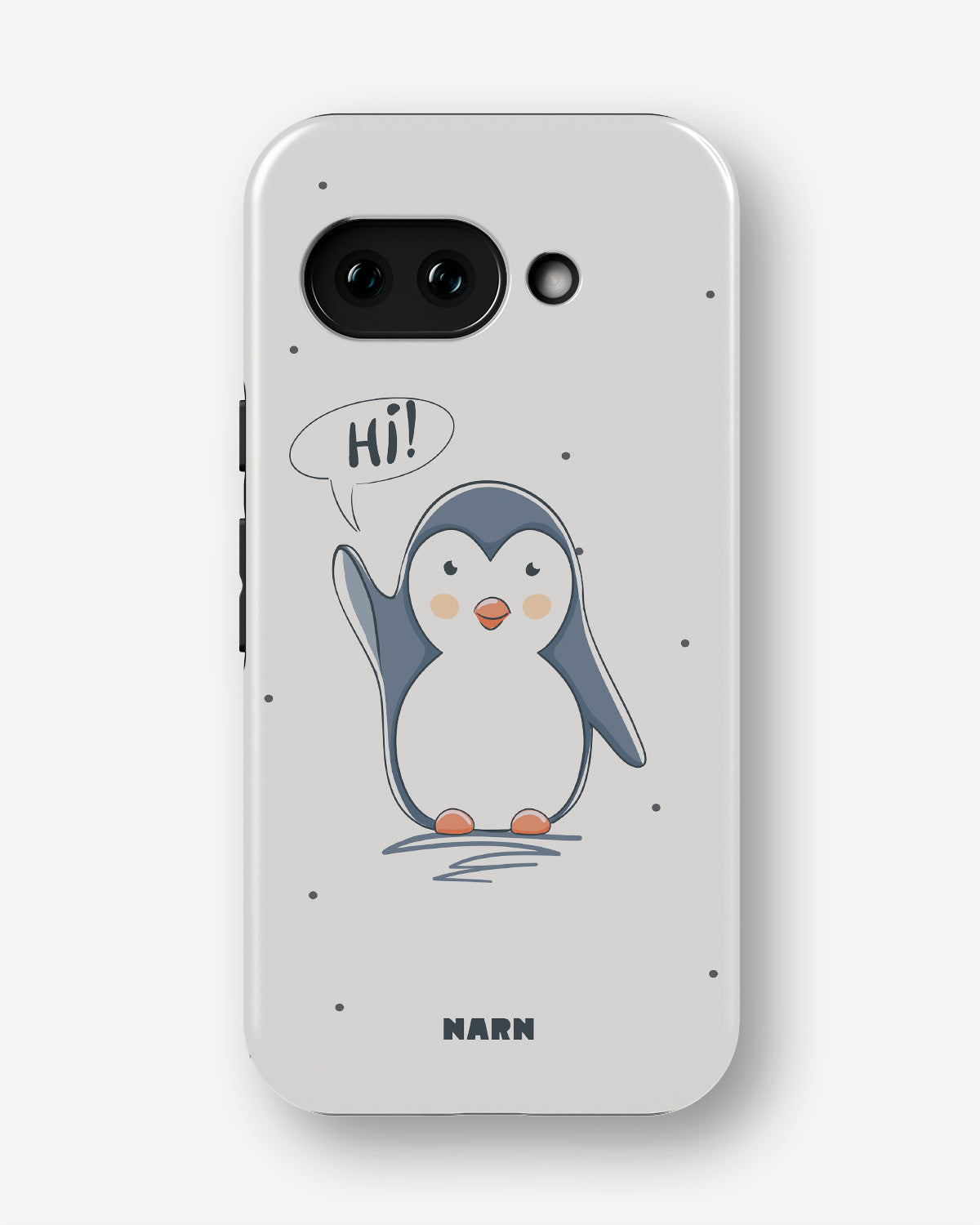 Google Pixel 10a Tough Case – Cute Penguin - View 1