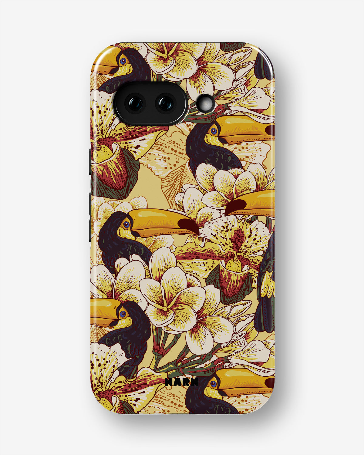 Google Pixel 10a Tough Case – Toucans - View 1