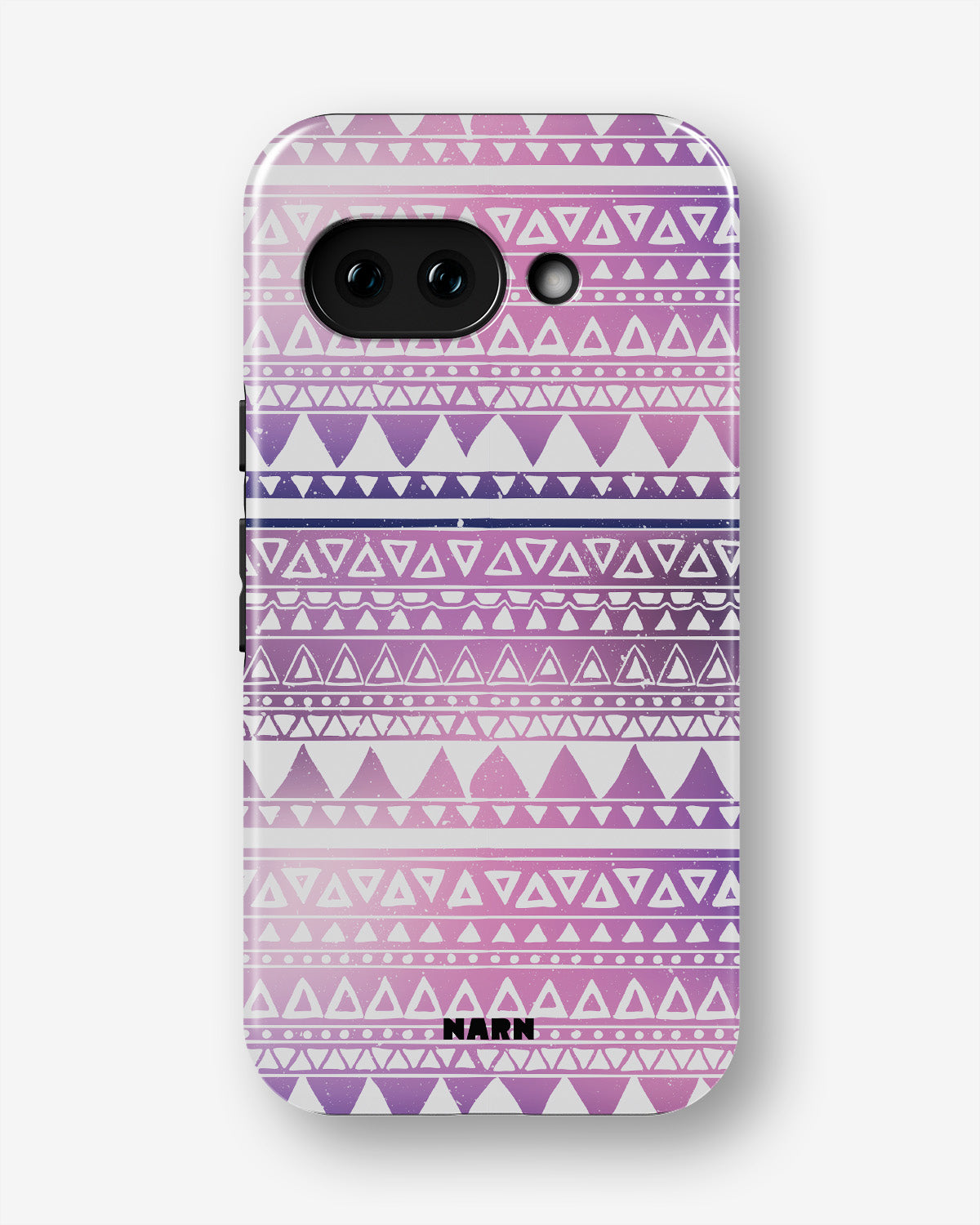 Google Pixel 10a Tough Case – Purple Aztec - View 1