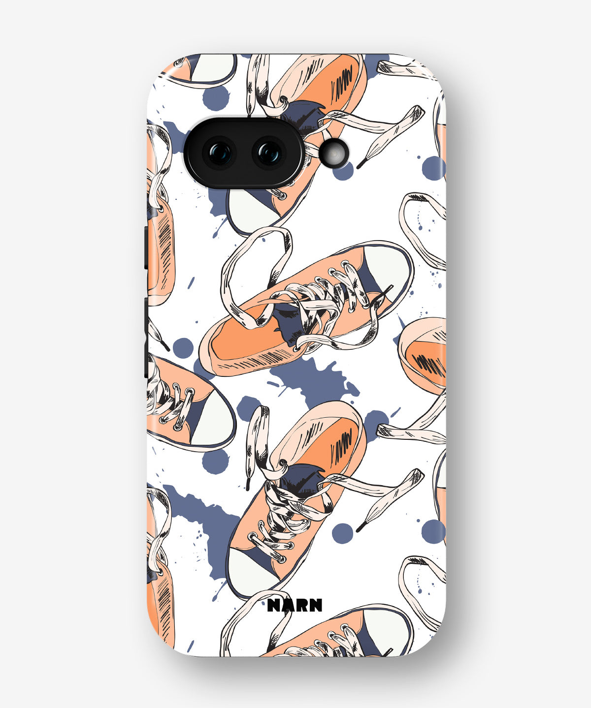 Google Pixel 10a Tough Case – Apricot Sneakers - View 1