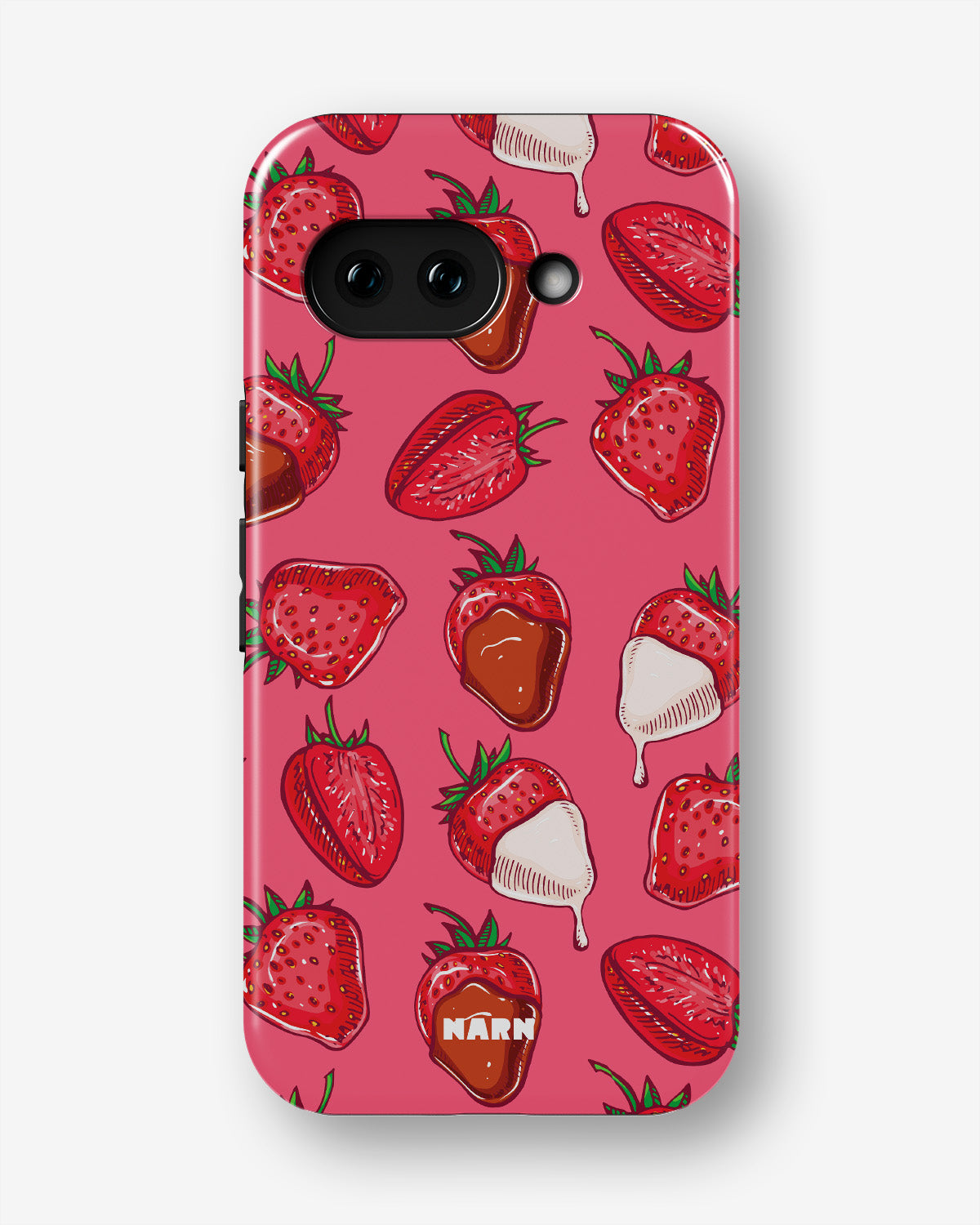 Google Pixel 10a Tough Case – Strawberry Chocolate - View 1