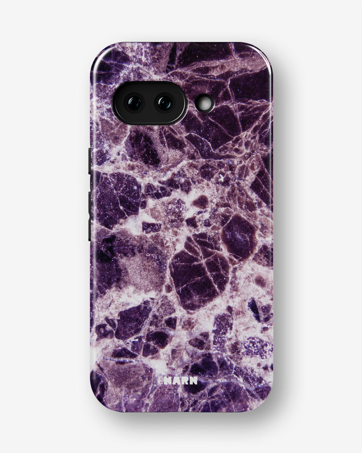 Google Pixel 10a Tough Case – Purple Marble - View 1