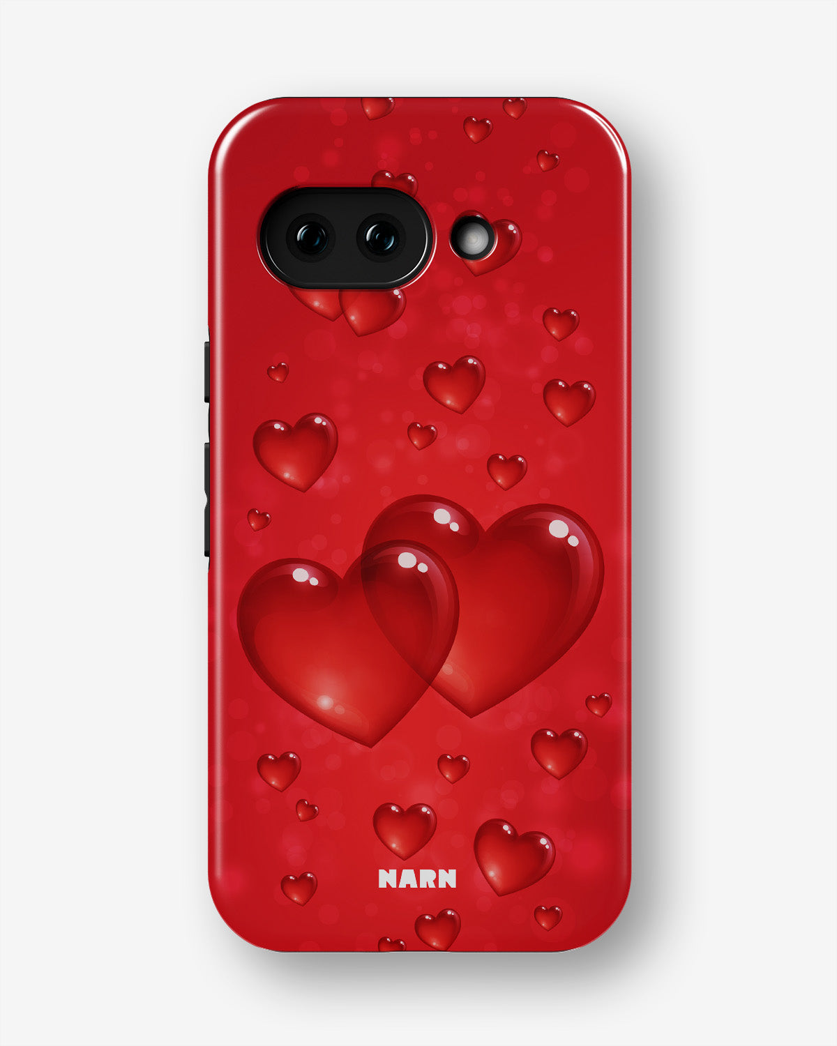 Google Pixel 10a Tough Case – Red Romance - View 1