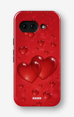 Google Pixel 10a Tough Case – Red Romance - View 1