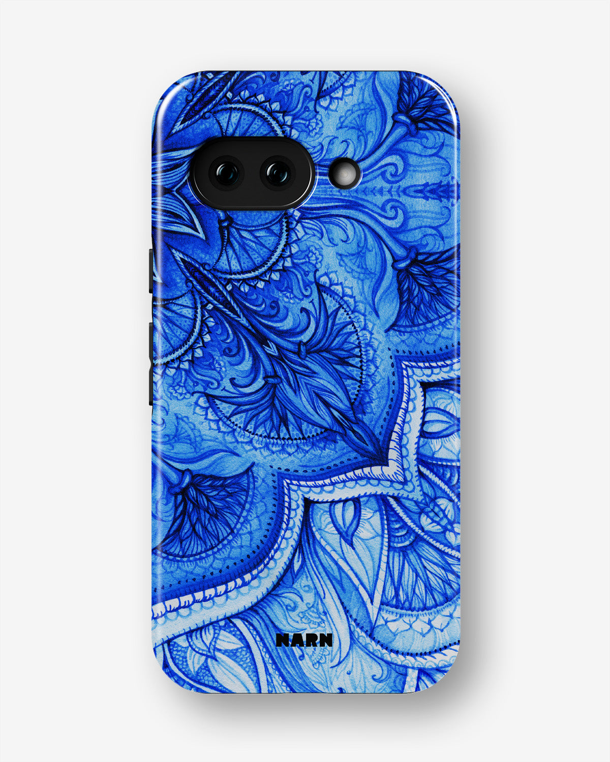 Google Pixel 10a Tough Case – Blue Vintage - View 1