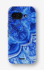Google Pixel 10a Tough Case – Blue Vintage - View 1