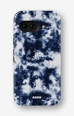 Google Pixel 10a Tough Case – Tie Dye Blue - View 1
