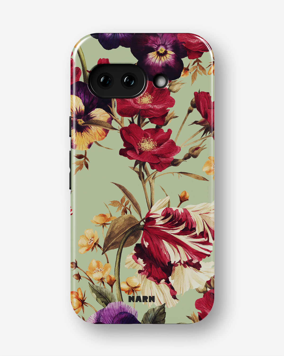 Google Pixel 10a Tough Case – Pansy Pansy - View 1