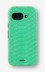 Google Pixel 10a Tough Case – Turquoise Snake - View 1