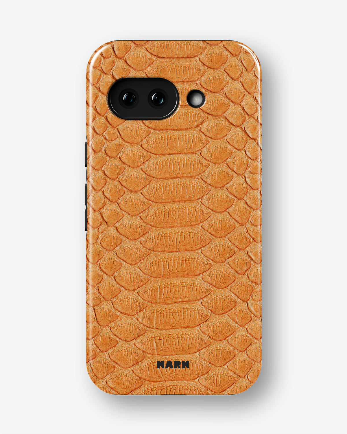 Google Pixel 10a Tough Case – Orange Snake - View 1